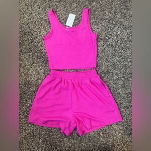 Brand New Amazon pink matching set